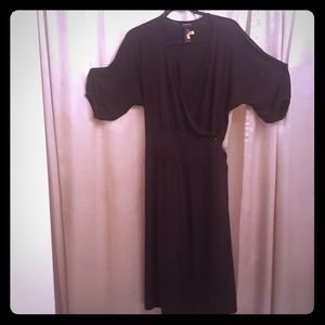XL 16/18 Brown wrap dress